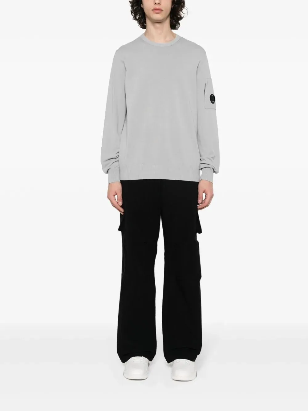 Knit Crew-Neck Sweater